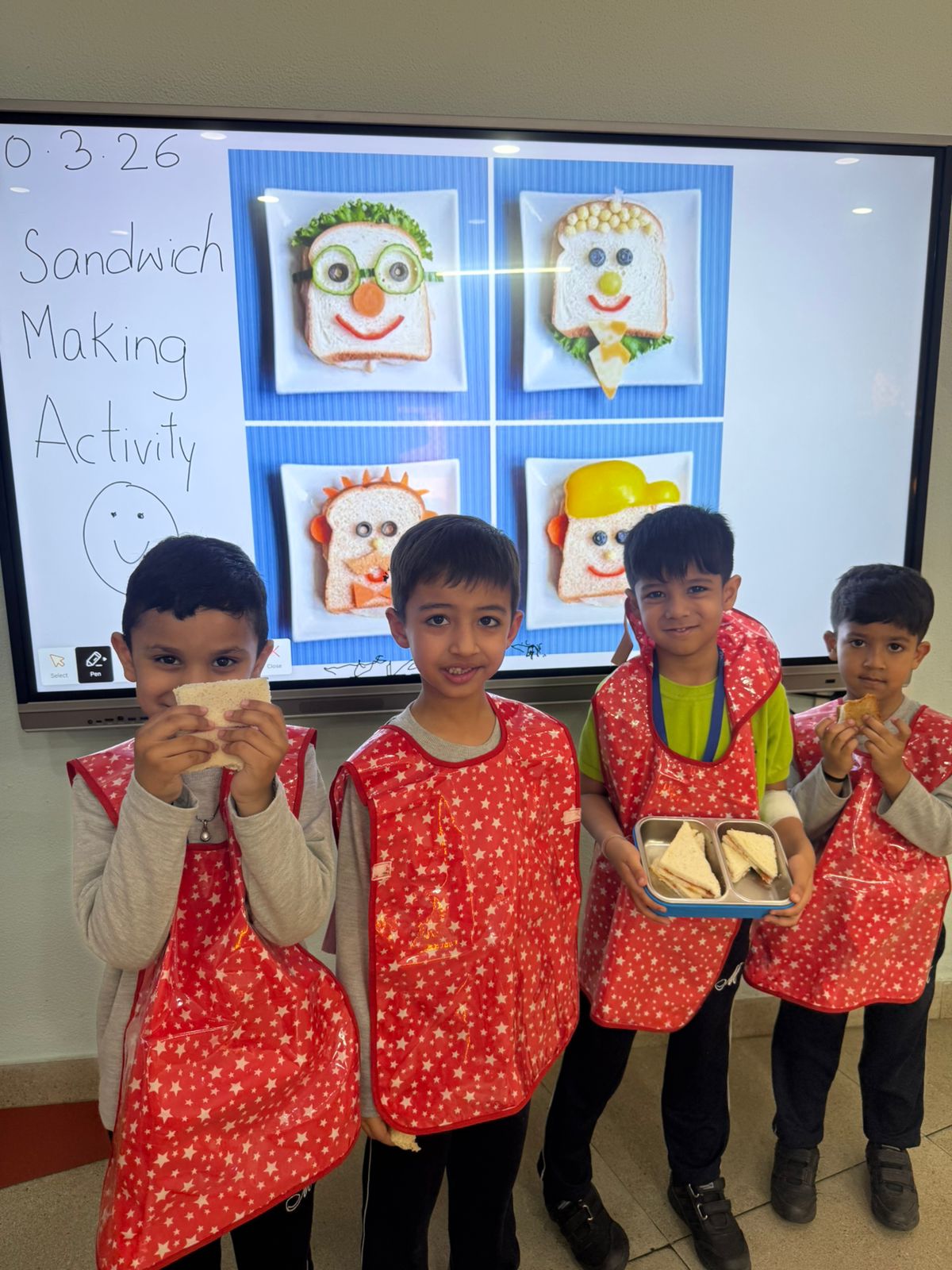 Sandwich Making Activity